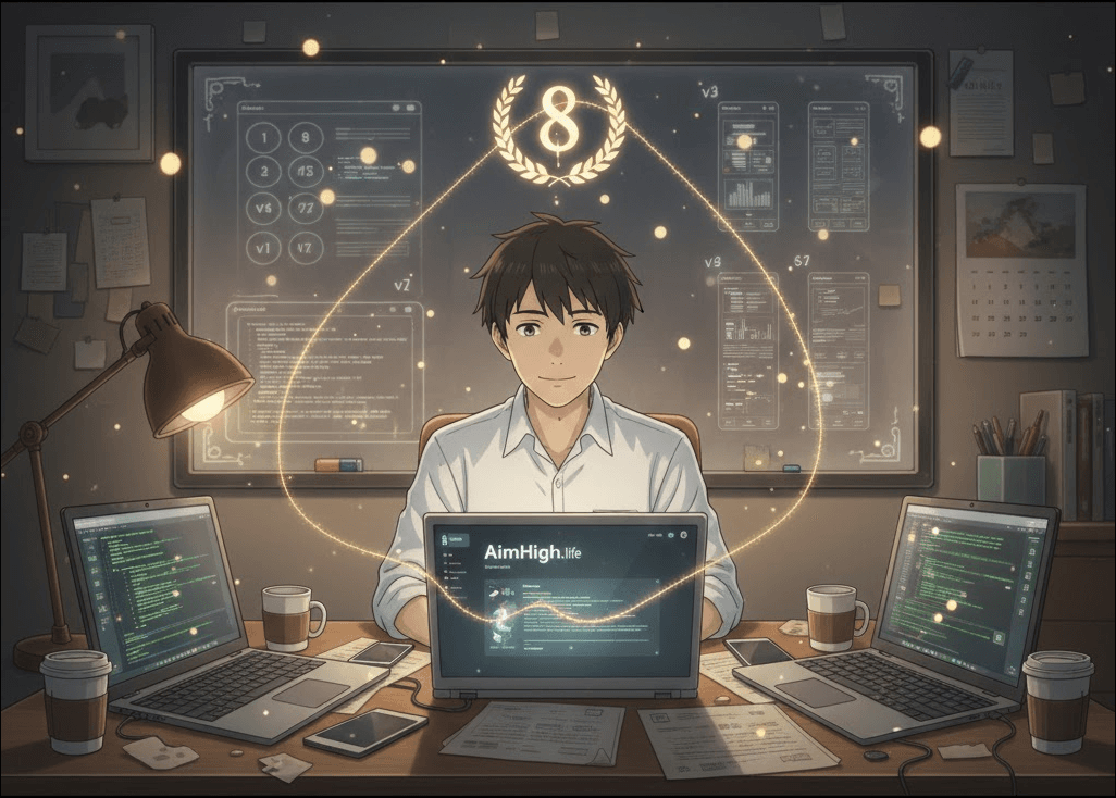 5 Years, 8 Versions - What I Learned Building AimHigh.life