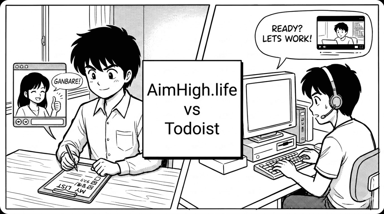 AimHigh vs Todoist